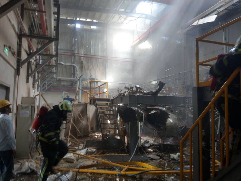 線西鄉一化學廠實驗室發生氣爆意外　造成兩人受傷

