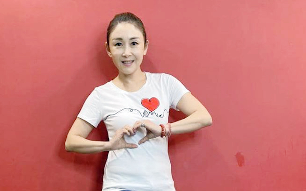 ▲曲艾玲因公益活動憶起兒時同學的遭遇。（圖／艾迪昇提供）