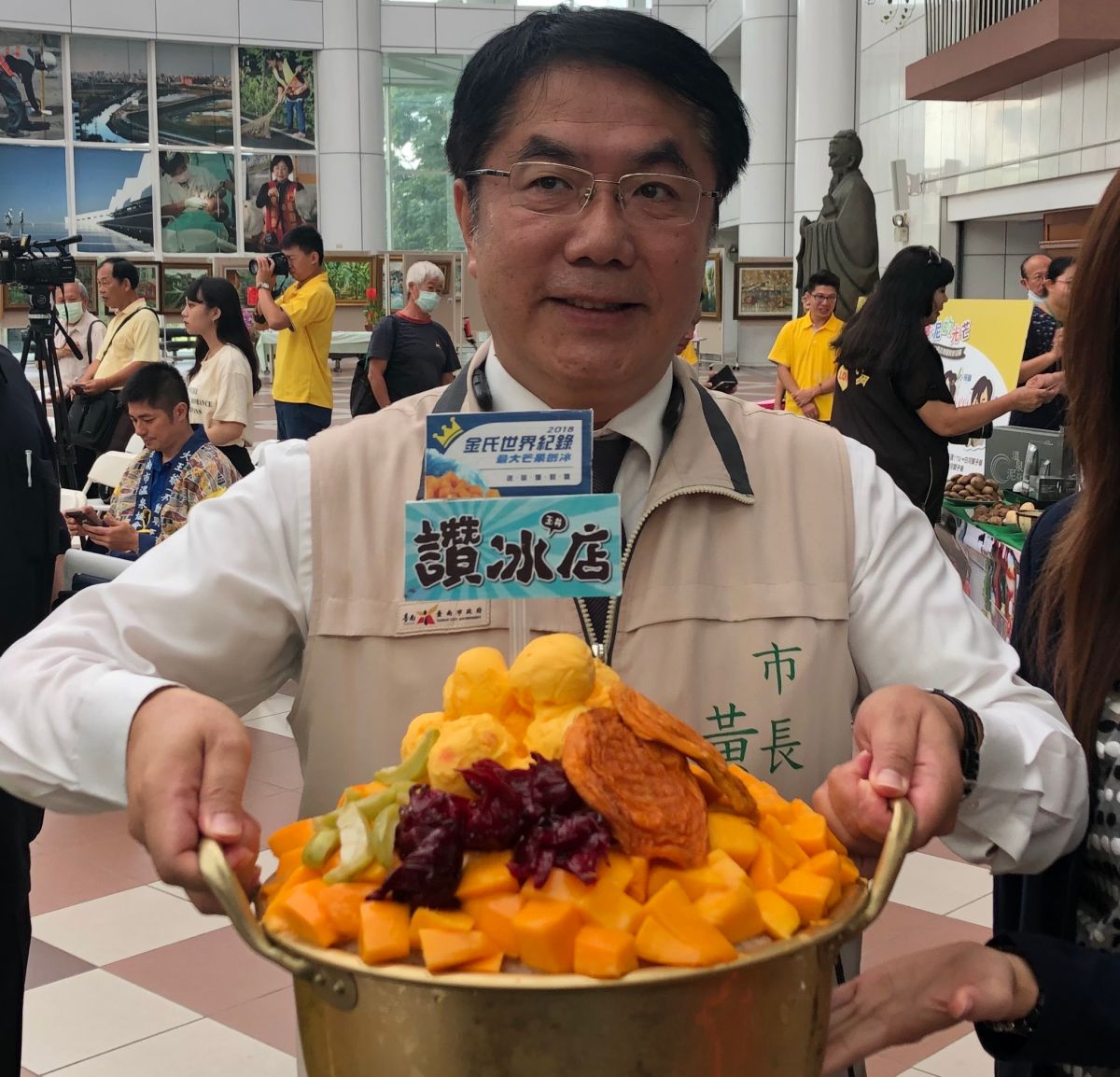 ▲黃偉哲為六都首長中好評影響力第一名（圖／記者林怡孜攝）