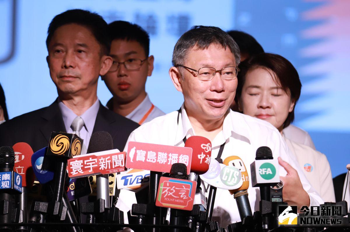 ▲政院砸4000億為陳其邁輔選，台北市長柯文哲認為錢發下去未必用得到或是有效。（圖／記者葉政勳攝 ）