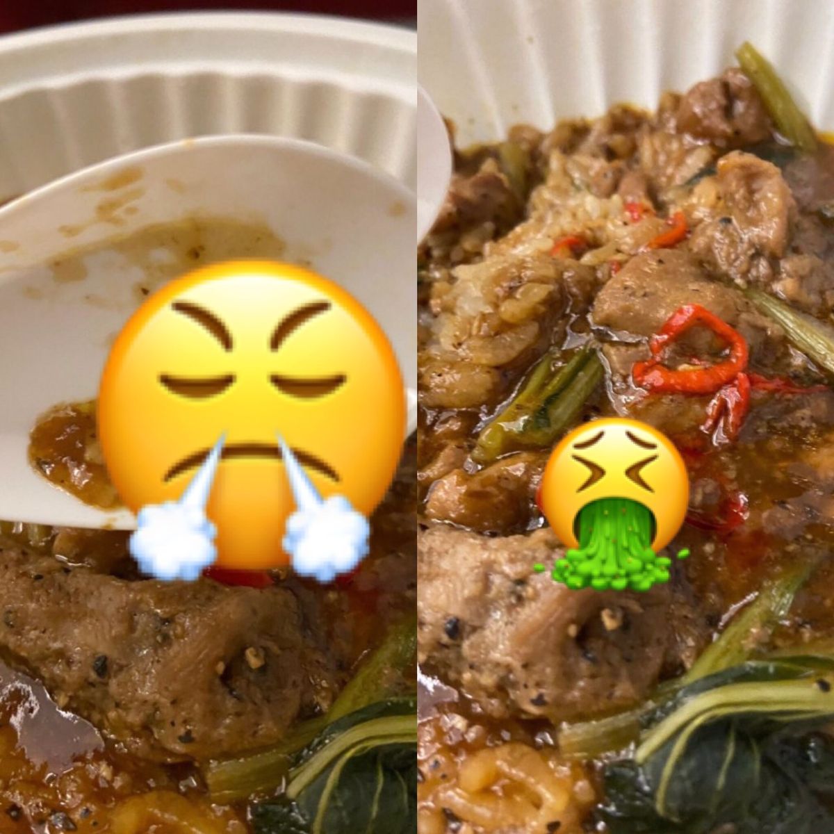 ▲超商微波食品發現蝸牛殼。（圖／翻攝自《 Dcard 》）