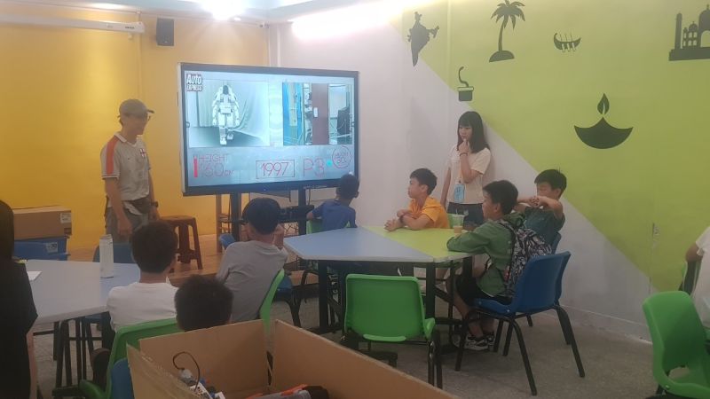 ▲百福科技中心暑假創意營讓學童們體驗親手創作的樂趣(圖/基隆市府提供)