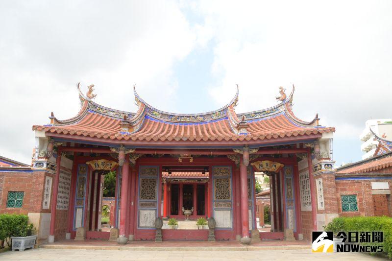 ▲鹿港文武廟內是清領時期重要的書院建築,自古以來即是鹿港知識分子的精神原鄉,清朝時期是鹿港進士舉人的搖籃。(圖/記者陳雅芳攝,2020.07.22)