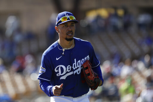▲道奇球星Mookie Betts 。（圖／美聯社／達志影像）