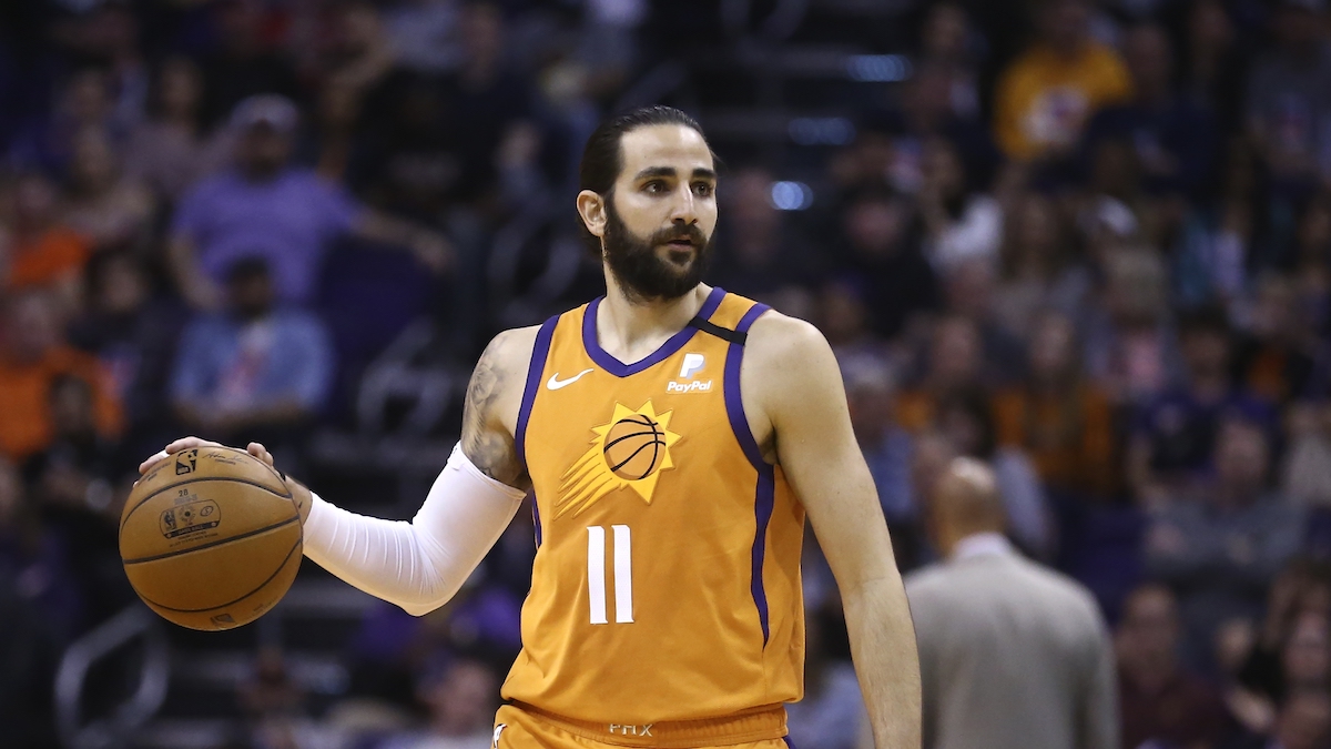 ▲太陽隊「西班牙金童」Ricky Rubio驚爆曾確診新冠肺炎。（圖／美聯社／達志影像）