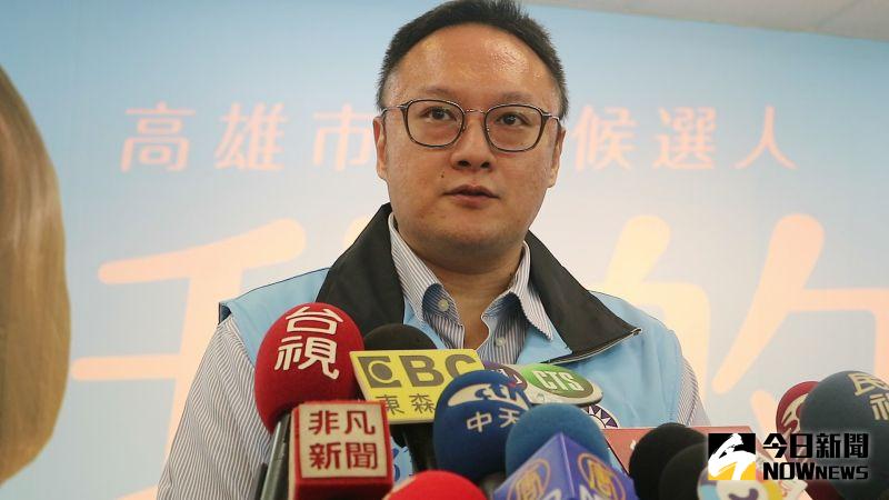 ▲李眉蓁發言人鄭照新認為,候選人已經展現出負責任的態度。(記者鄭婷襄攝,2020.07.23)