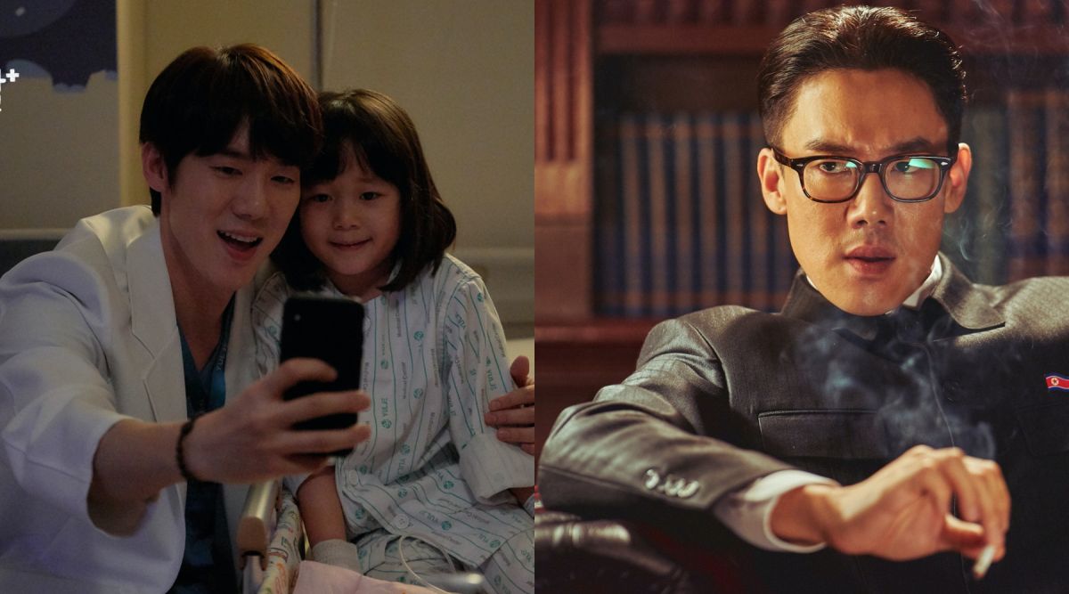 ▲柳演錫擺脫《機智醫生》天使暖男形象，在《鋼鐵雨：深潛行動》飾演北韓領導人。（圖／翻攝tvN、甲上）