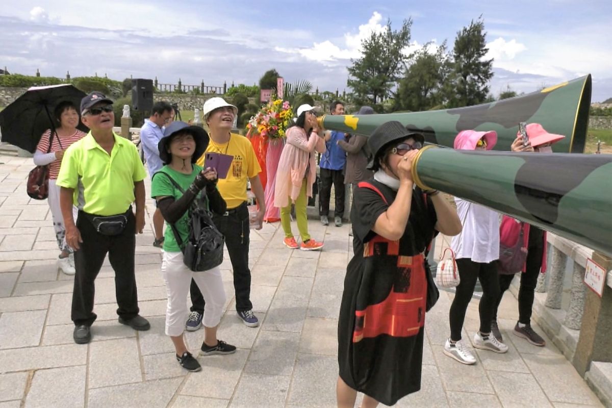 ▲國旅人潮持繼湧進金門，7月15至19日已吸引18,243人次來金旅遊。(圖/記者蔡若喬攝)