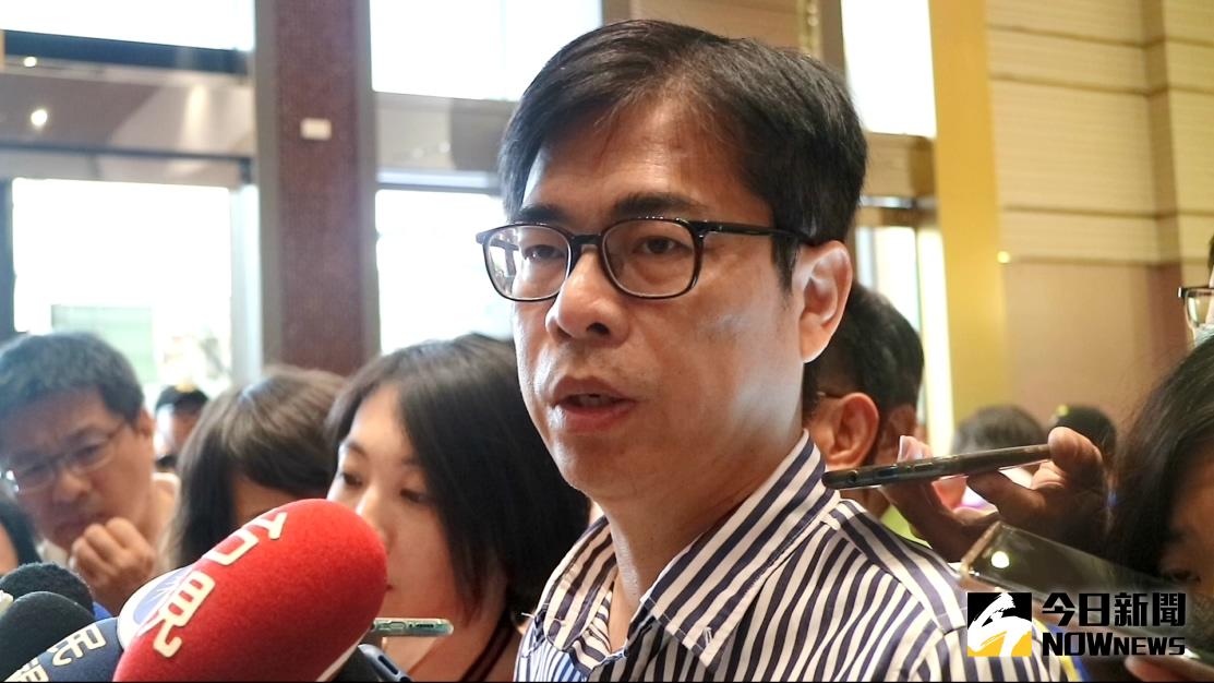 ▲陳其邁將於本周六（25）日下午舉辦的「會做事、趕緊衝 緊衝連線造勢大會」，今（24）日再公布新卡司，將邀請台南市長黃偉哲、屏東縣長潘孟安與會，與陳其邁組成「南方會做事連線」。（資料照，圖／記者鄭婷襄攝，2020.07.23）