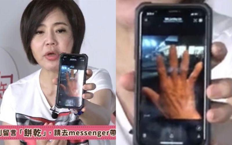 ▲于美人認為這樣的手,才能生產出好蜂蜜並守護台灣土地。(圖/姊妹團團賺臉書)
