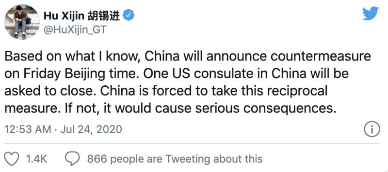 ▲(圖/翻攝自胡錫進推特)