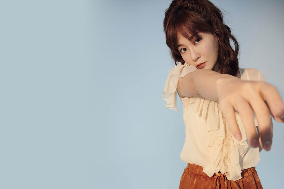 ▲邱琦雯健康亮紅燈，自認必須戒手搖飲。（圖 / 艾迪昇傳播提供）