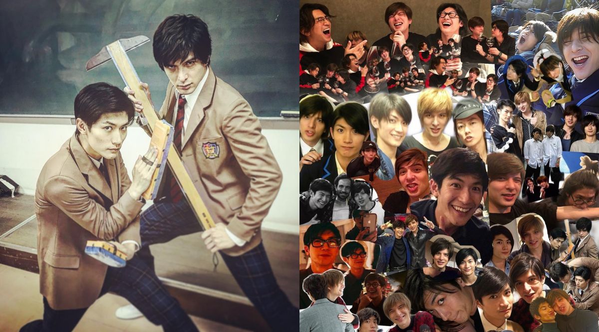 ▲城田優（左圖右）發千字文懷念三浦春馬，呼籲粉絲振作展露微笑。（圖／城田優IG）