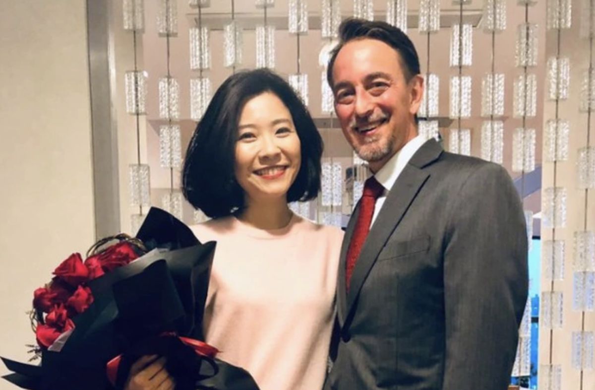 ▲美國駐成都領事林杰偉與台灣妻子莊祖宜。（圖／翻攝自莊祖宜臉書）