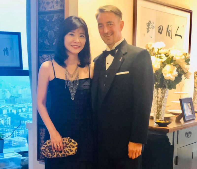 ▲林杰偉與莊祖宜。(圖/翻攝自莊祖宜臉書)