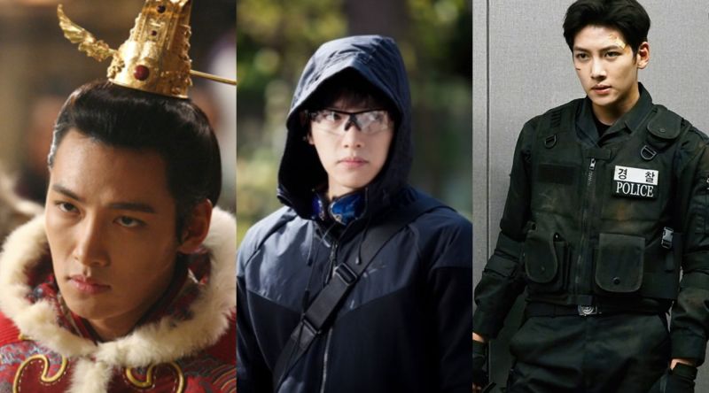▲池昌旭過去主演《奇皇后》（左起）《Healer》、《THE K2》都走帥氣路線。（圖／MBC、KBS、tvN）