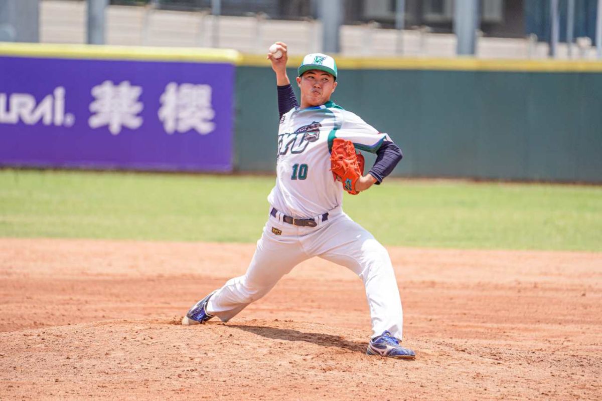 ▲高苑休運邱銘信（大專體總提供）