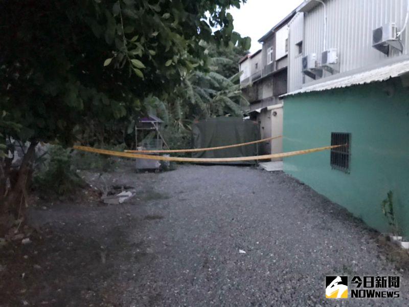 ▲兇殺命案發生在溪州鄉明道大學宿舍區附近的一處民宅。(圖/記者陳雅芳攝,2020.07.25)