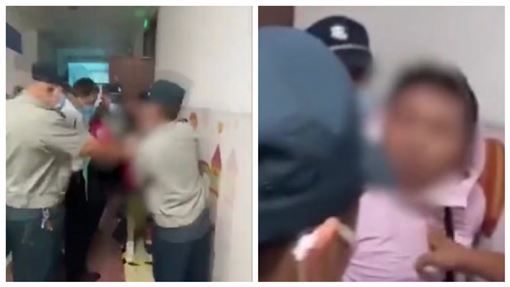 ▲中國一名「孕婦」行竊醫院,沒想到真實身分是個缺錢抖內直播主的大叔。(圖/翻攝自微博)