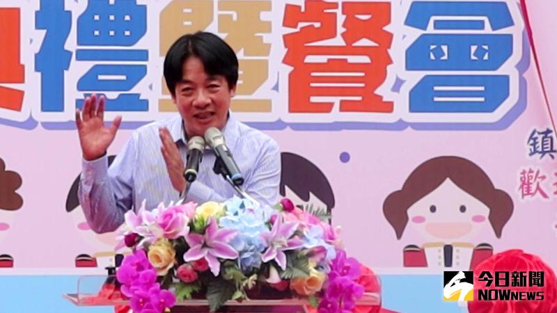 ▲副總統賴清德說,在全台出生率逐年降低下,北斗鎮卻是不降反增,因此全力協助來促成聯合幼兒園的興建,今天是來驗收成果。(圖/記者陳雅芳攝,2020.07.25)