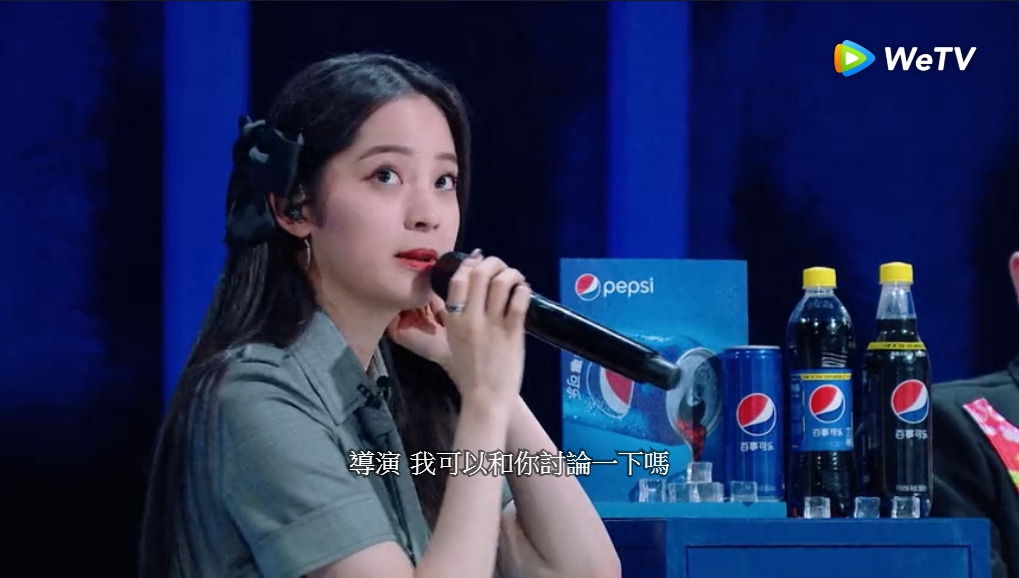 ▲投票反悔想重錄，歐陽娜娜發文道歉。（圖／翻攝WeTV） 