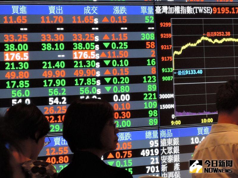 ▲台北股市今（22）日早盤一度跌70多點，來到14371點，隨後跌幅縮小，來到14411點之上，小跌0.2%。（圖／NOWnews資料照片）