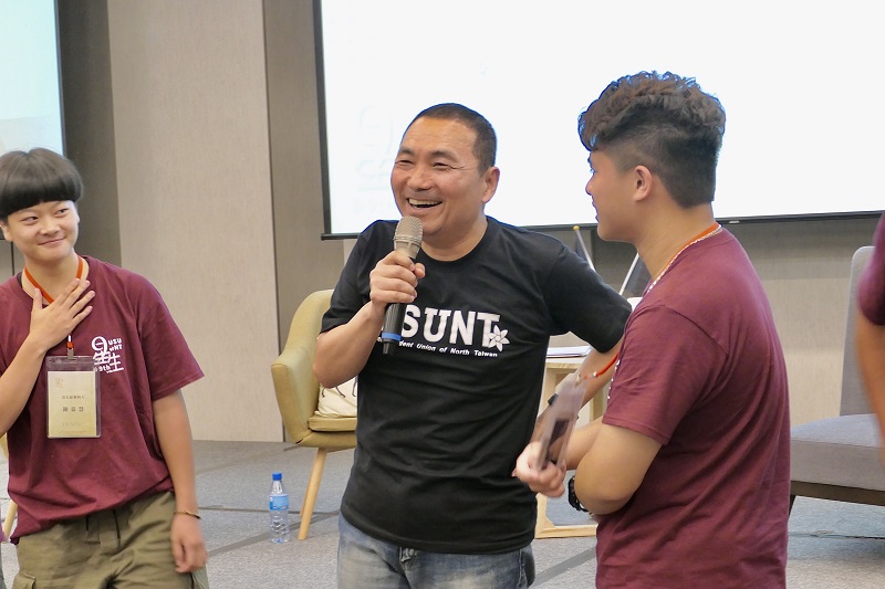 ▲侯友宜表示，現在中央和立法院都是一黨獨大，唯有修改財政收支劃分法，才能一勞永逸解決問題。(圖/新北市政府提供)