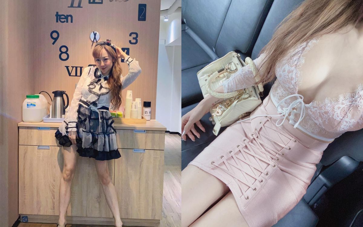 ▲T妹自曝身材像充氣娃娃。（圖／T妹臉書） 