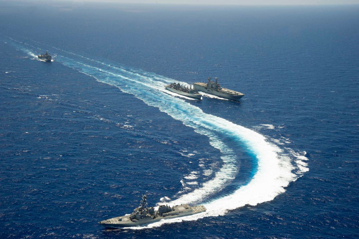▲環太平洋軍演是世上最大的國際海上演習，主要著眼於環太平洋地區的整體利益。資料照。（圖／美國海軍）
