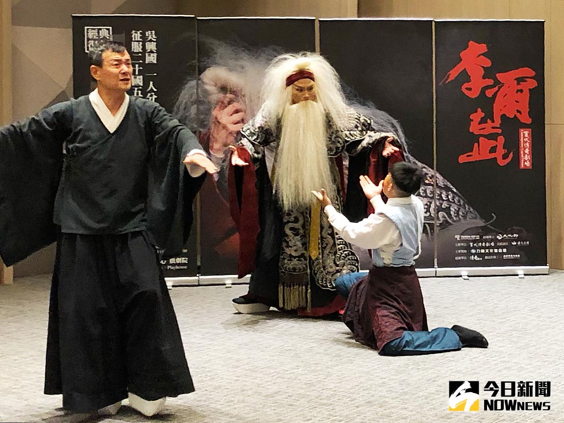 ▲ 當代傳奇劇場經典名作《李爾在此》是吳興國1人分飾10角的獨角戲作品。（圖／記者陳美嘉攝，2020.07.27）