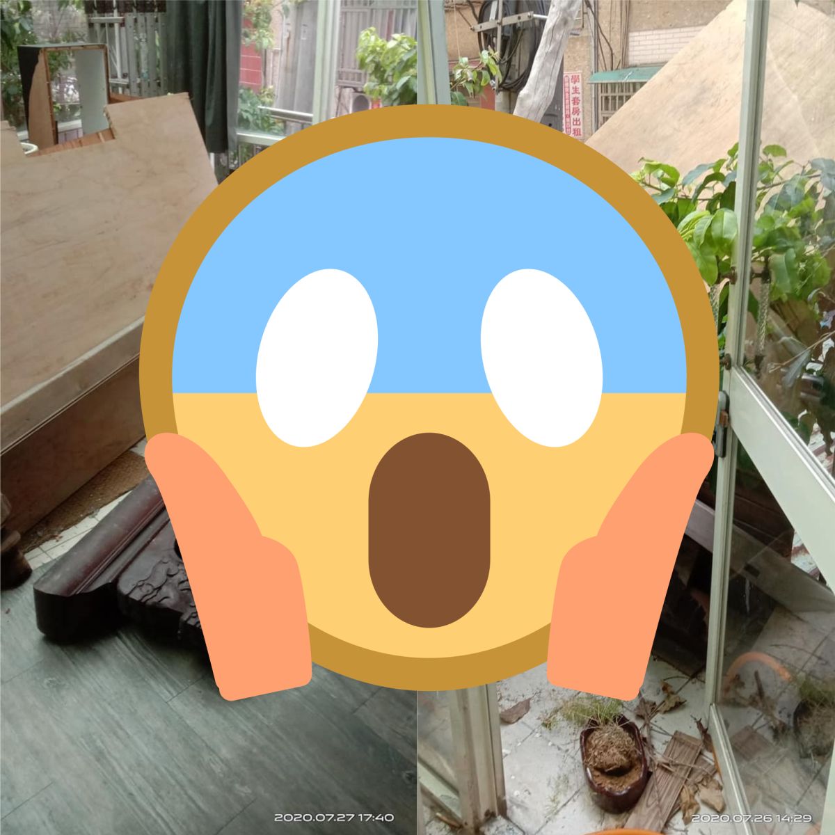 ▲一名房東分享，被房客惡意破壞家具還不繳房租，網友紛紛認為提告。（圖／翻攝自《爆料公社》）