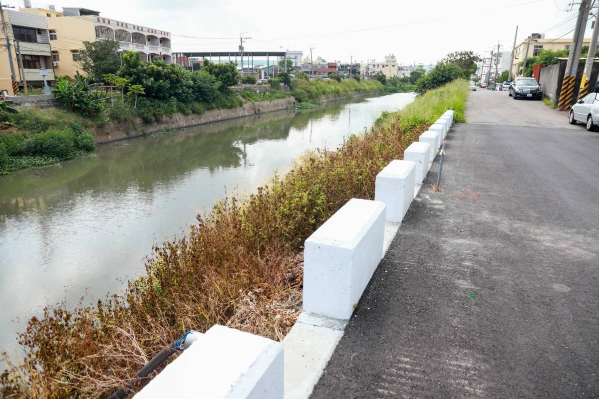 ▲台中市梧棲區安良港大排整治工程動工，預計明年5月底完工(圖／市政府提供2020.7.29)