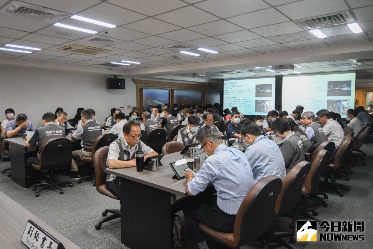 ▲鄭文燦表示，重啟防疫會議主要是希望把防疫工作讓整個市府團隊都知道，包括各種防疫工作的分工、整合。（圖／記者李春台攝, 2020.07.29）