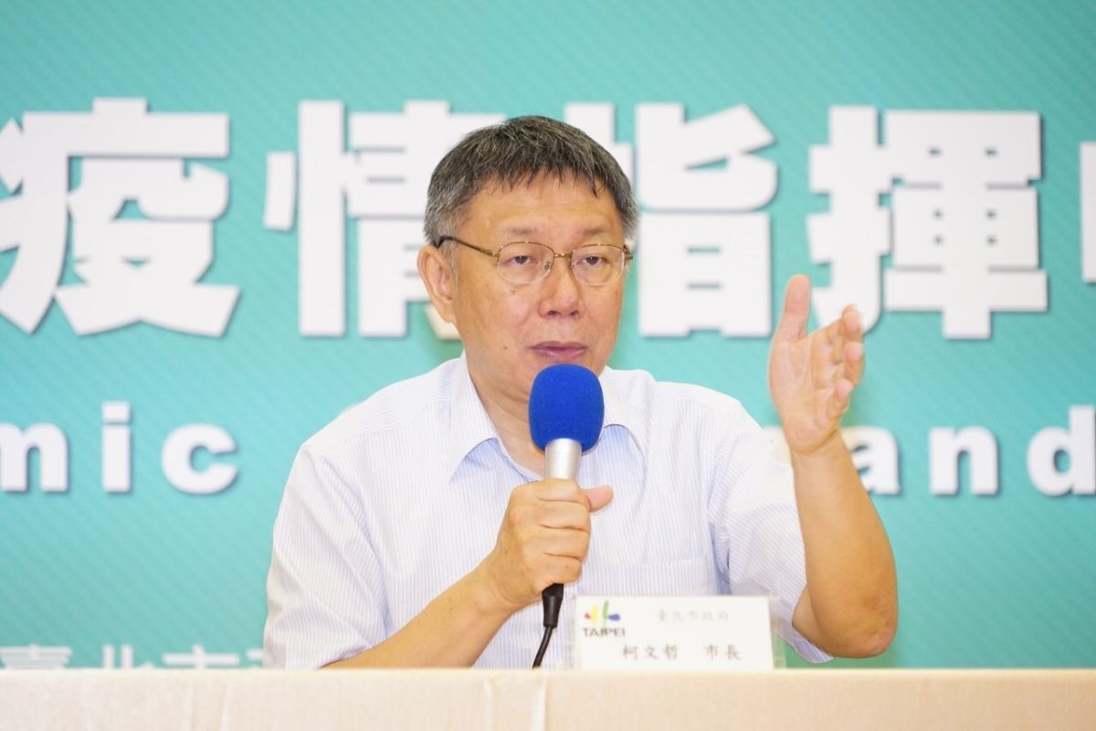 ▲遭局處首長評價為「恨鐵不成鋼」，柯文哲受訪時表示「代表大家對我期望很高」。（圖／台北市政府提供）