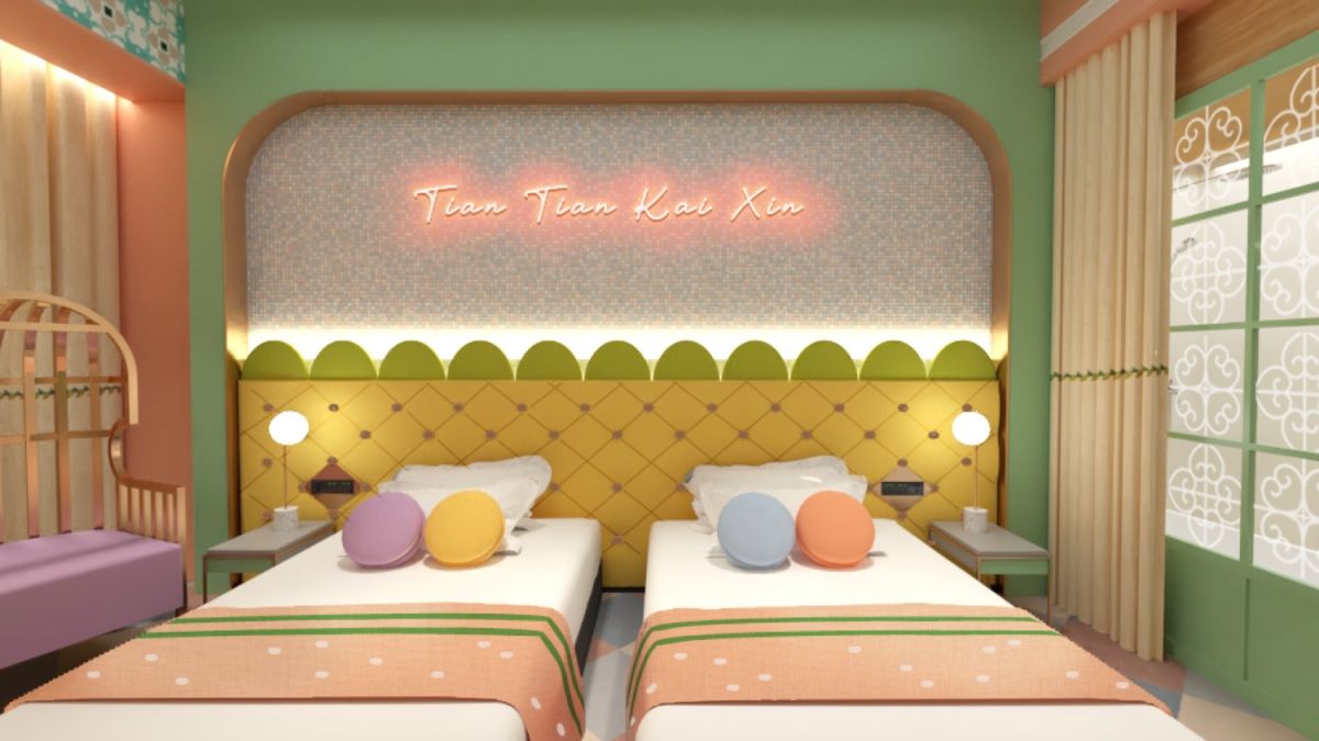 ▲台灣首間三井花園酒店將於 8 月 18 日起試營運，除有台味十足的主題房外，還有頂樓大浴場可以邊泡湯邊看101夜景。（圖／三井花園酒店）