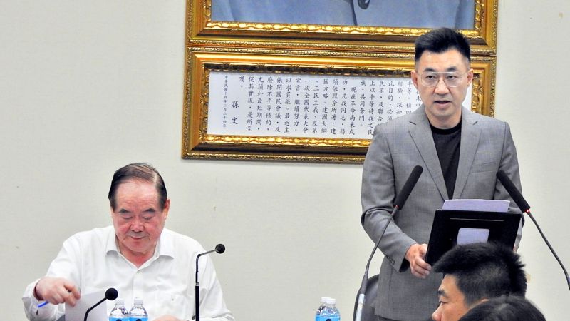 ▲高雄市長補選，攸關江啟臣能否在明年連任黨主席。