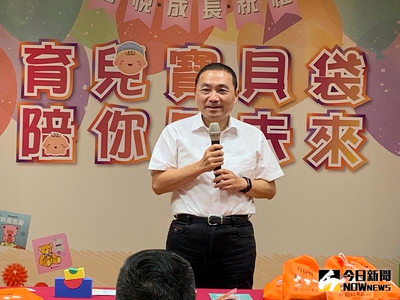 ▲侯友宜表示，不要為選舉而做事，也不要有選票的壓力，不希望每天都談選舉。(圖/記者康子仁攝)