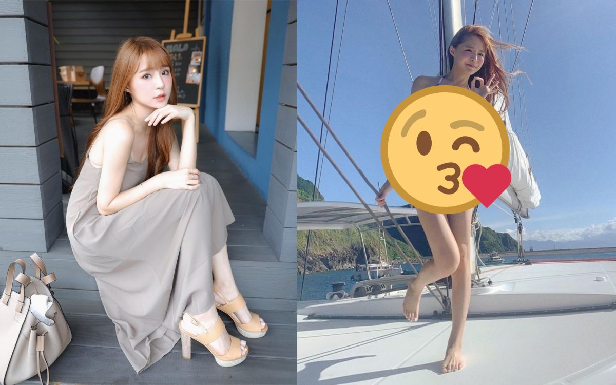 ▲呆萌女神元元曬比基尼照，無奈做自己被說心機重。（圖／ 元元IG）  