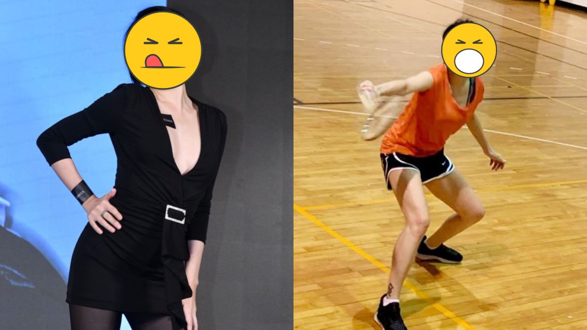 ▲大咖天后打羽球，遭網友虧素顏認不出。（圖／資料照、小S臉書）　