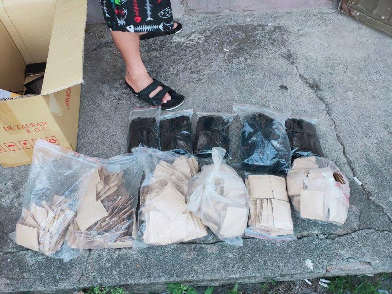 ▲警方查扣毒品咖啡包。(圖／嘉義縣警察局提供）