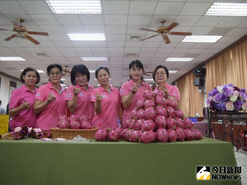 ▲二林鎮農會根據往年經驗,評鑑成績前三名及優勝的火龍果,農民直銷特別暢旺,價格較好。(圖/記者陳雅芳攝,2020.07.30)