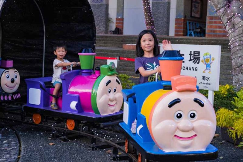 ▲2020宜蘭童玩星光樂園「森林鐵道體驗區」的小火車。（圖／宜蘭縣文化局提供)