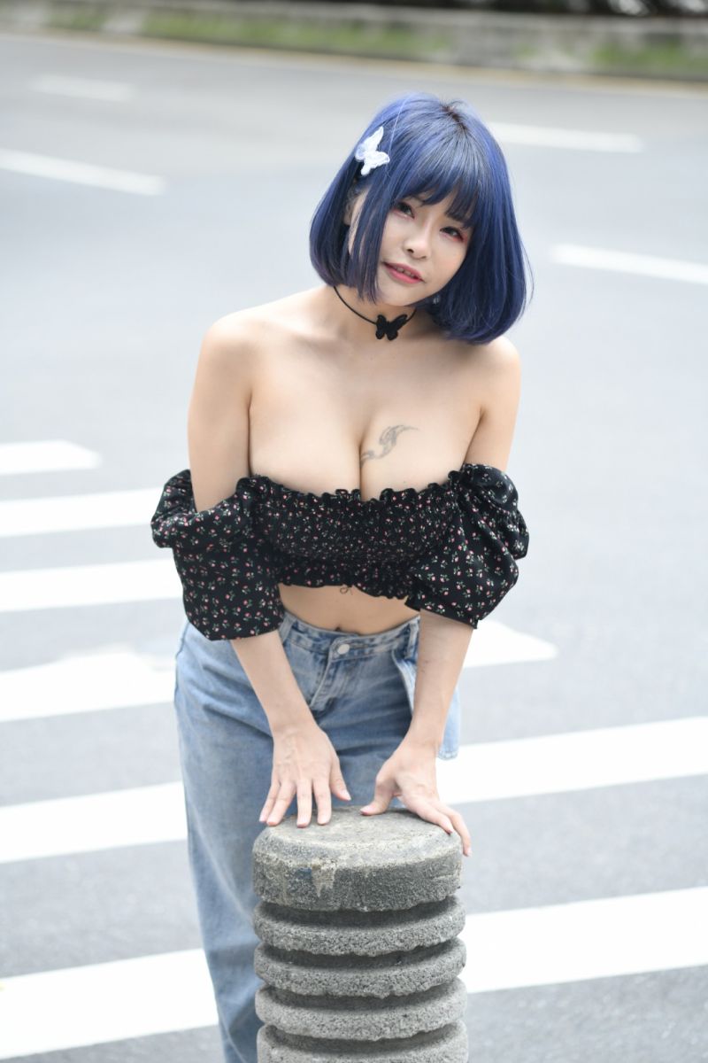 ▲▼兔寶(上圖、下圖中)為寫真付出很多。(圖/麥凱奇工作室)