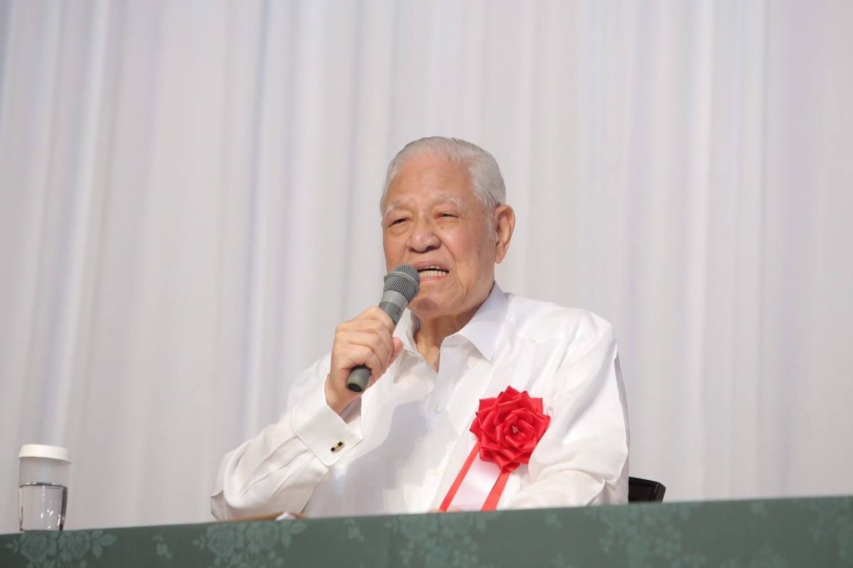 ▲李登輝被集英社套書歸類在「中國」歷史人物。資料照。（圖／資翻攝自李登輝臉書專頁）