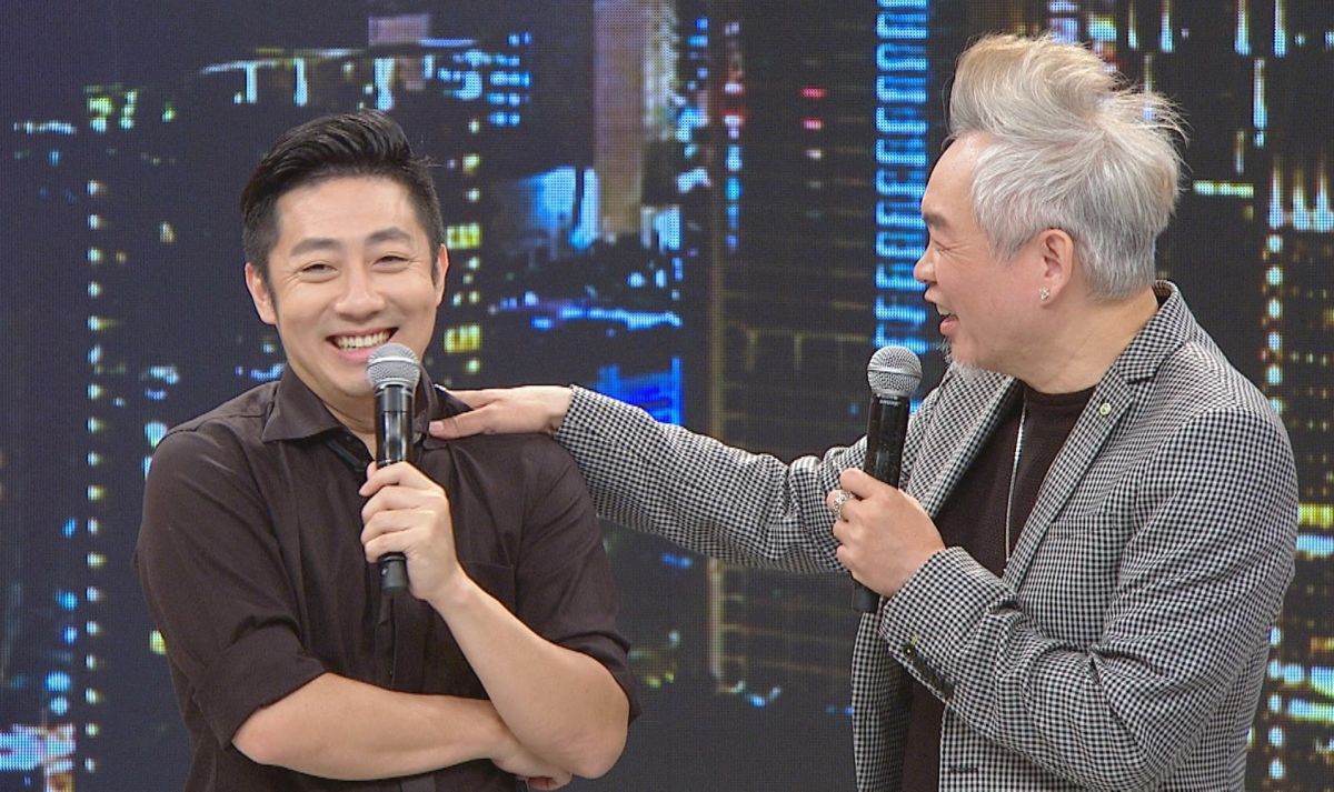 ▲艾成（左）遭康康反嗆感情坎坷。（圖／八大第1台）