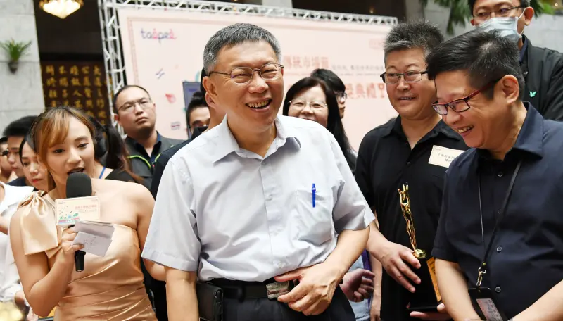 ▲前民眾黨主席柯文哲（圖）的前隨扈林義偉今（5）日因涉貪交保。（圖／資料照片）