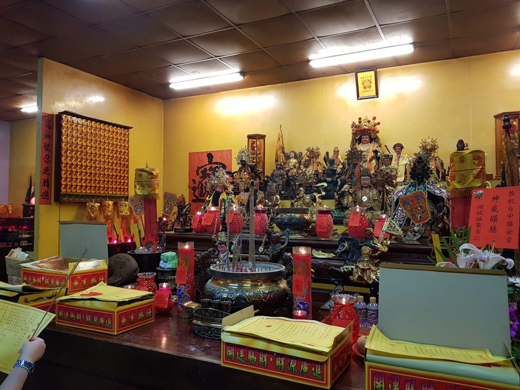 台中勝安宮開天門補財庫。（圖／翻攝自台中勝安宮粉專）