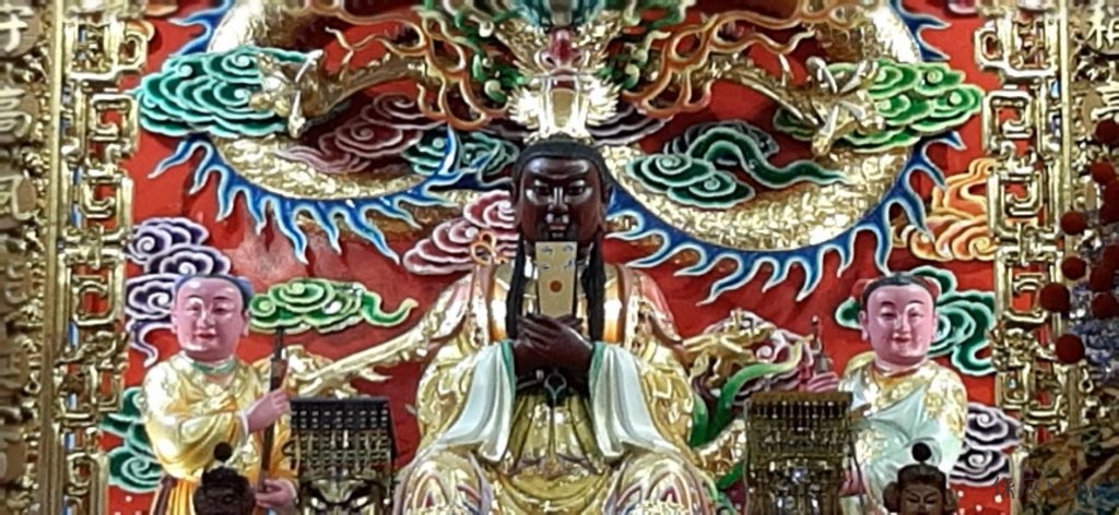 夏朝的忠臣關龍逢被視為關聖帝君的祖先。（圖／記者黃彥昇攝）