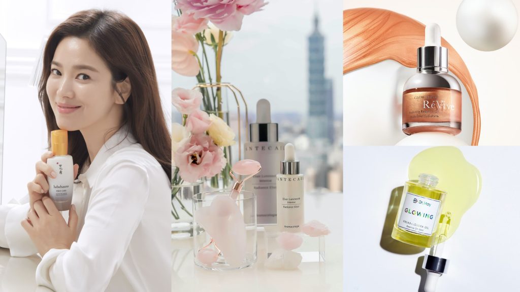 ▲養膚精華新品推薦。（圖／雪花秀、香緹卡、Revive、Dr. May）