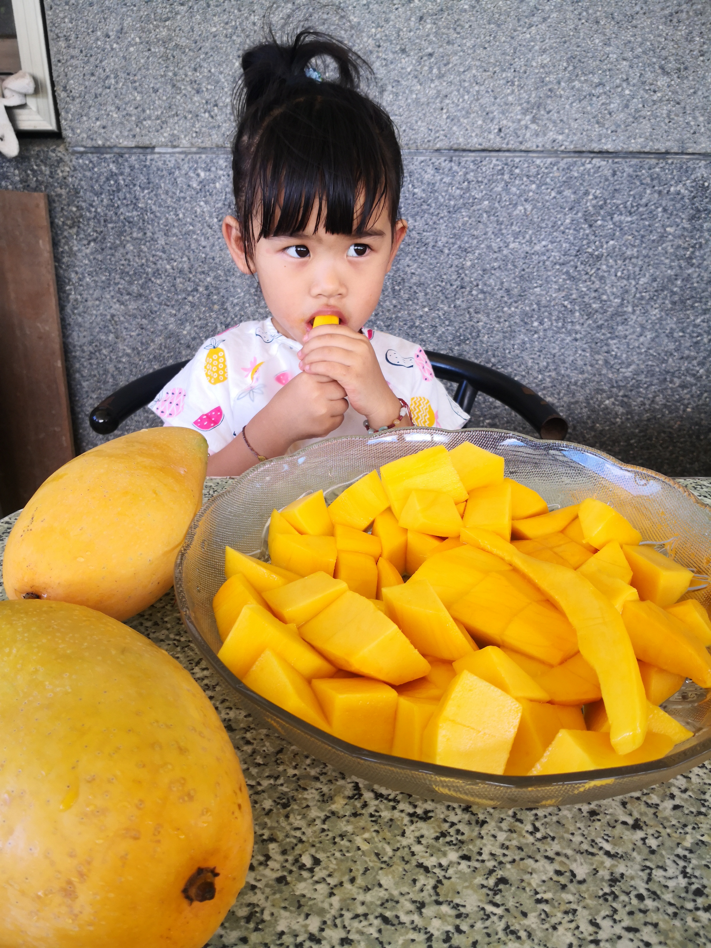 ▲香甜又碩大的金煌芒果是台灣最受歡迎的芒果。（攝影 /曾瀞葳）